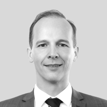Portrait in Schwarz-Weiß von Dr. Michael Kirchhof